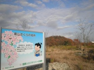 加東市南山のさくら植樹地